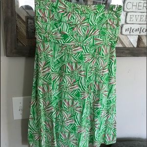 Lilly Pulitzer strapless dress